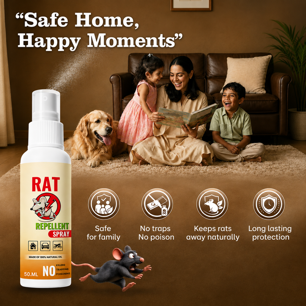✨HOT SELL 60% Off TODAY✨LIMITED OFFER🔥Rat Repellent Spray – Safe, Effective, and Eco-friendly