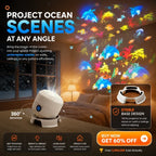 ✨HOT SELL 60% Off TODAY✨Ocean World Night Light Rotating Projector