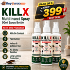 ✨HOT SELL 60% Off TODAY✨LIMITED OFFER 🔥KILLX Multi Insect Spray Buy 1 Get 2 Free
